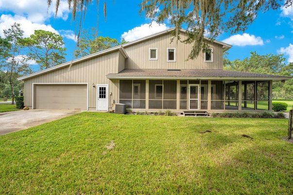 Attached, Backyard, Detached Garage, Exterior, Facade, Farmhouse