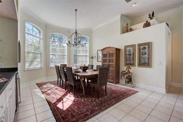 Chandelier, Dining room, Interior