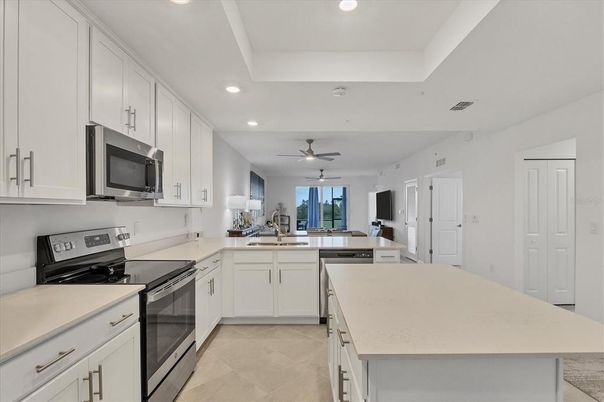 Interior, Kitchen, Recessed Lighting