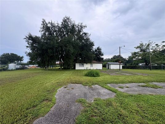 Backyard, Detached Garage, Exterior