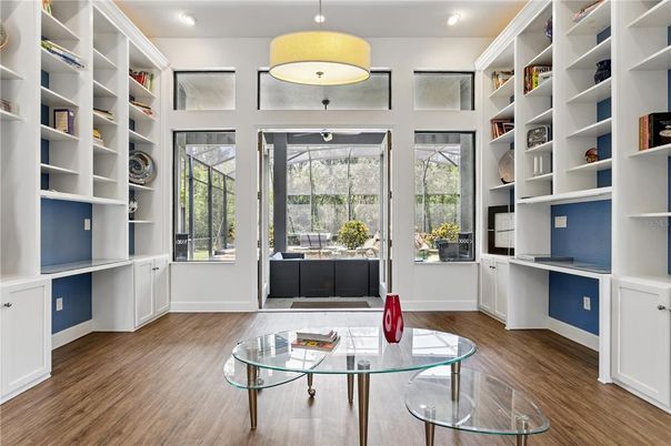 Interior, Recessed Lighting, Wood Texture Flooring