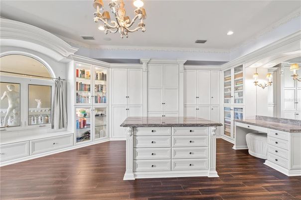 Chandelier, Interior, Recessed Lighting, Wood Texture Flooring