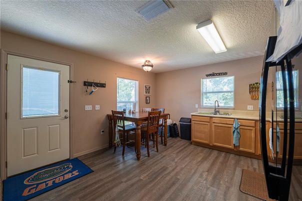 Dining room, Interior, Wood Texture Flooring