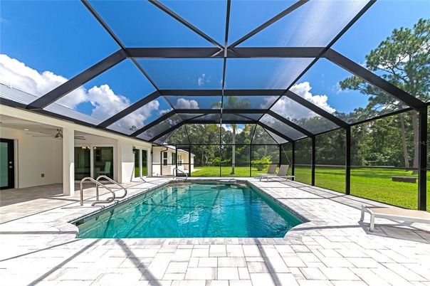 Glass Ceilings, Interior, Pool, Sun Room