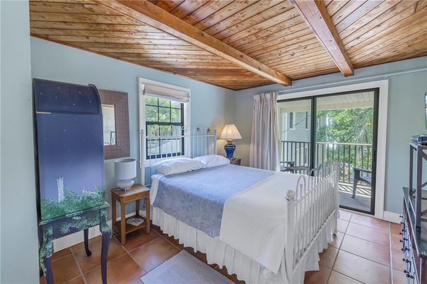 Bedroom, Interior, Wooden Beams, Wooden Ceilings