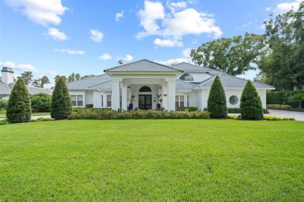Backyard, Exterior, Facade, Mediterranean