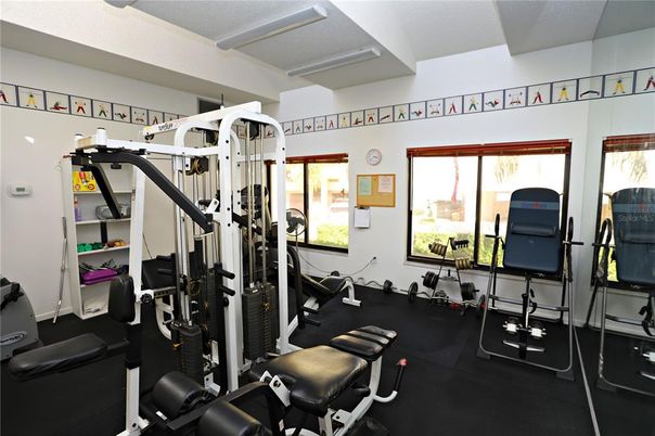 Fitness Equipment, Gym, Interior