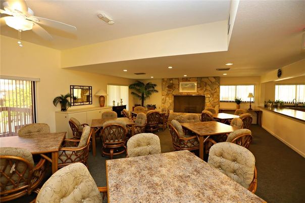 Dining room, Interior, Recessed Lighting, Stone Walls