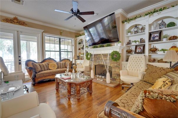 Fireplace, Interior, Living room, Wood Texture Flooring