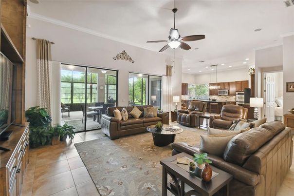 Interior, Kitchen, Living room, Recessed Lighting, Stainless Steel Appliances