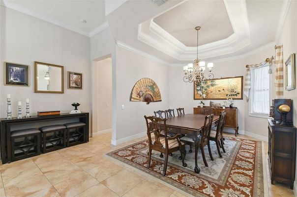 Chandelier, Dining room, Interior