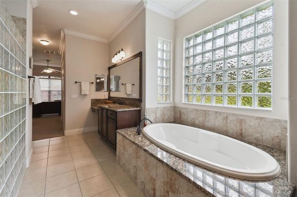 Bathroom, Interior, Recessed Lighting