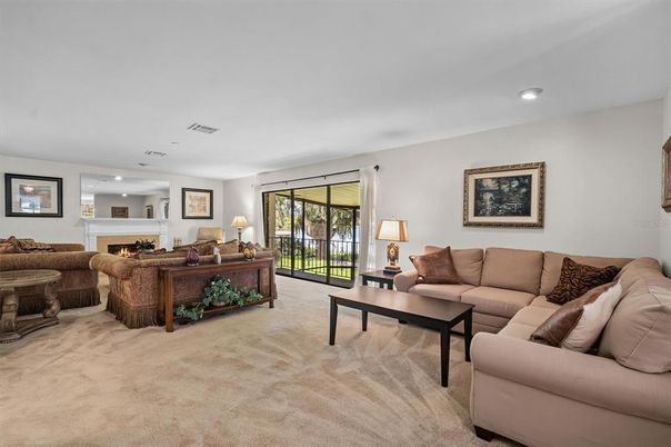 Fireplace, Interior, Living room, Recessed Lighting
