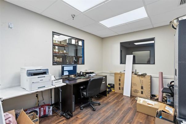 Home Office, Interior, Wood Texture Flooring
