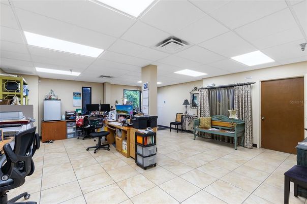 Home Office, Interior, Recessed Lighting
