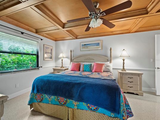 Bedroom, Interior, Wooden Beams, Wooden Ceilings