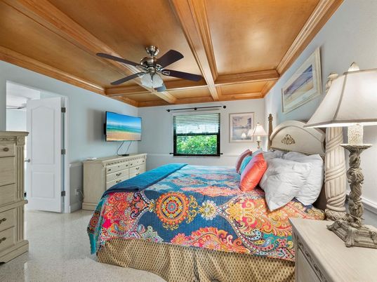 Bedroom, Interior, Wooden Ceilings