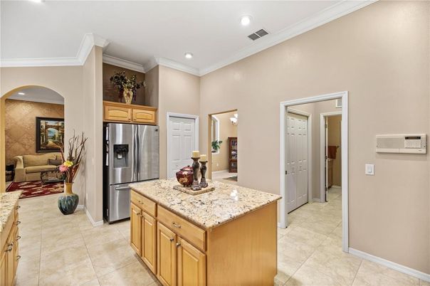 Interior, Kitchen, Living room, Recessed Lighting, Stainless Steel Appliances