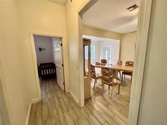 Dining room, Interior, Wood Texture Flooring
