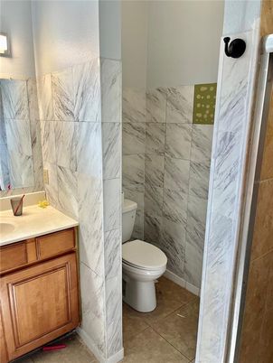 Bathroom, Interior, Marble Walls
