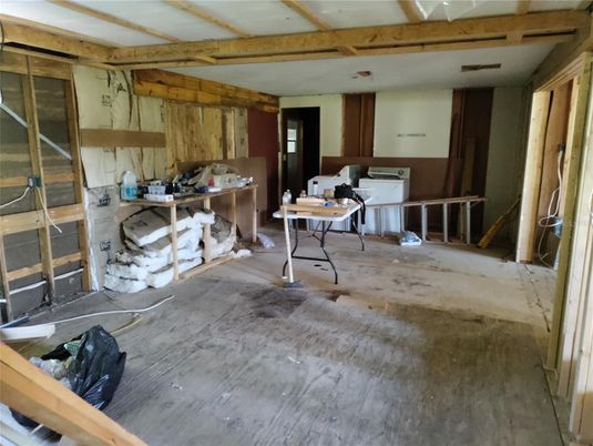 Home Office, Interior, Wooden Beams, Wood Texture Flooring