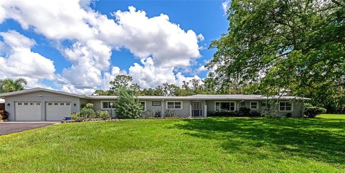 Attached, Backyard, Exterior, Facade, Ranch