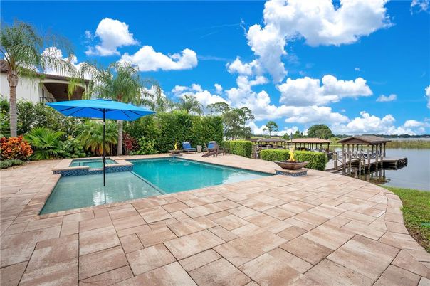Exterior, Lake, Pool