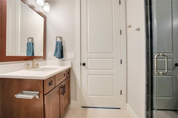 Bathroom, Glass Shower, Interior