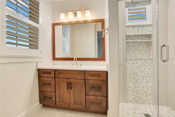 Bathroom, Glass Shower, Interior