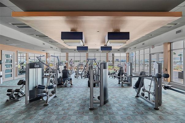 Fitness Equipment, Gym, Interior