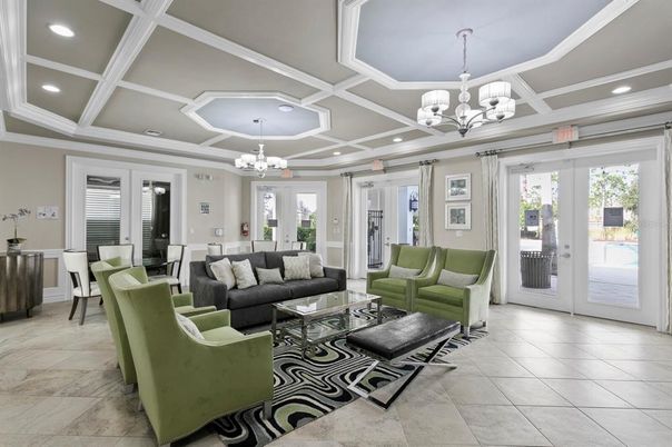 Chandelier, Interior, Living room, Recessed Lighting