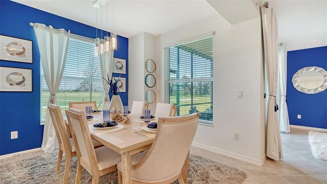 Dining room, Interior, Pendant Lights