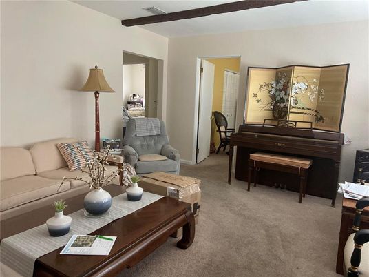 Interior, Living room, Piano