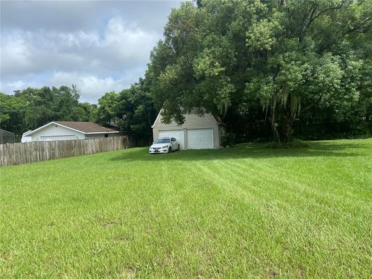 Backyard, Detached Garage, Exterior