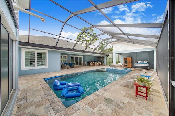 Glass Ceilings, Interior, Pool, Sun Room