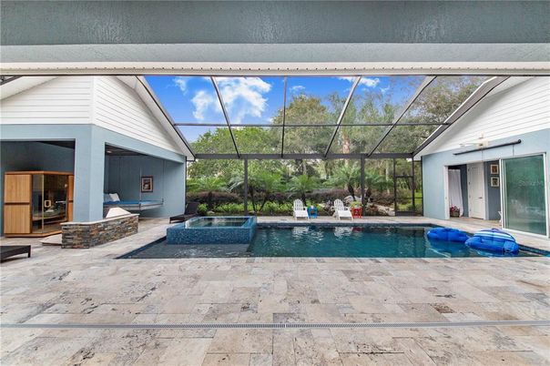 Glass Ceilings, Interior, Pool, Sun Room