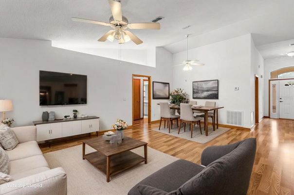 Dining room, Interior, Living room, Wood Texture Flooring