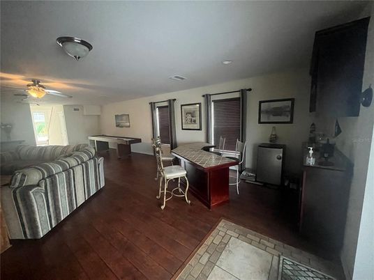Billiard Table, Game Room, Interior, Living room, Wood Texture Flooring