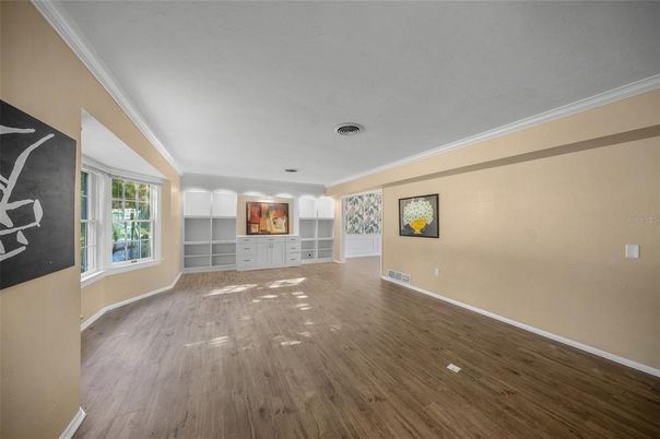 Empty room, Interior, Wood Texture Flooring