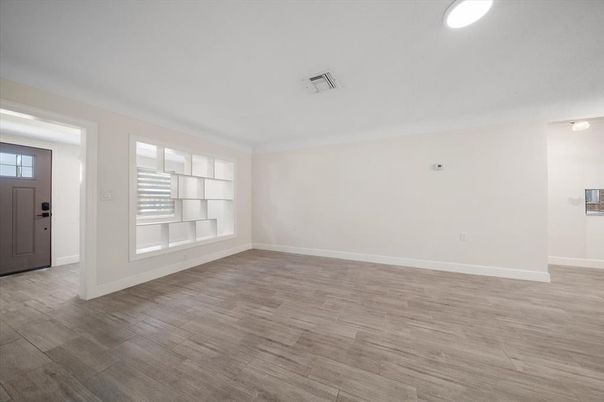 Empty room, Interior, Wood Texture Flooring