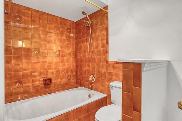 Bathroom, Interior, Wooden Walls