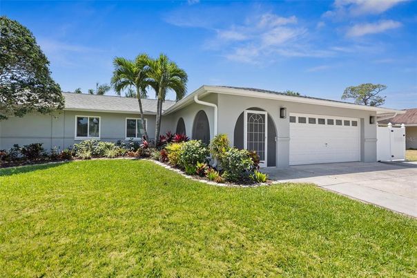 Attached, Backyard, Exterior, Facade, Ranch
