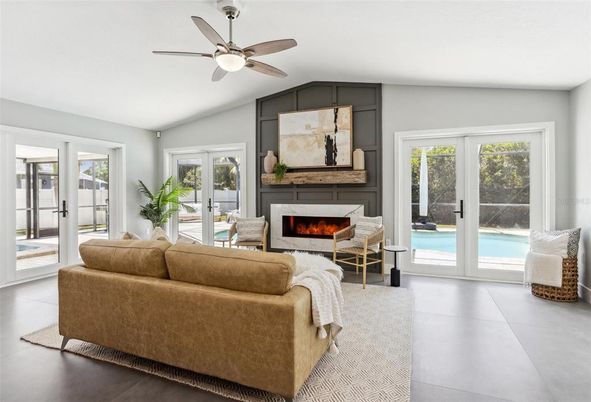 Fireplace, Interior, Living room