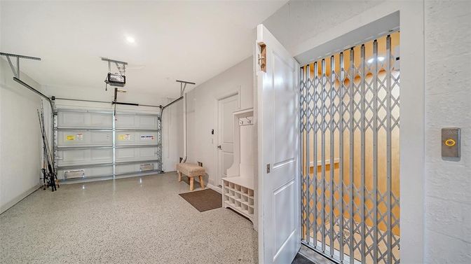 Garage, Interior, Recessed Lighting