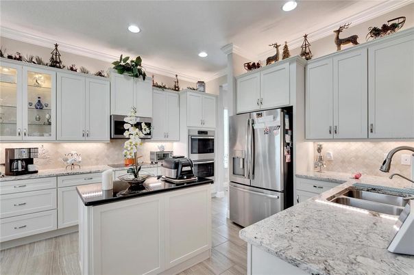 Interior, Kitchen, Recessed Lighting, Stainless Steel Appliances