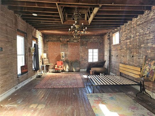 Chandelier, Fireplace, Interior, Stone Walls, Wooden Beams, Wood Texture Flooring