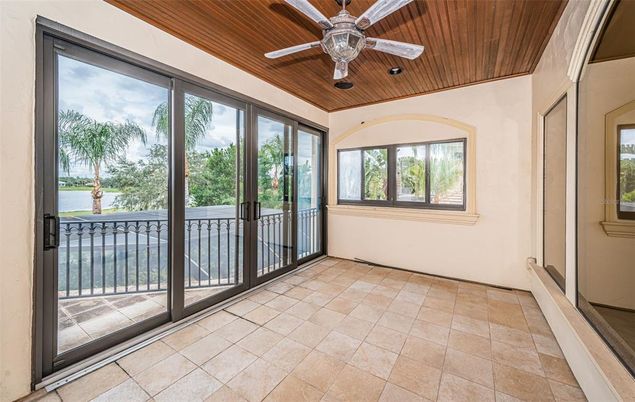 Interior, Sun Room, Wooden Ceilings