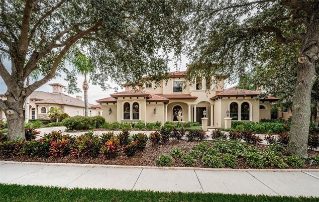 Backyard, Exterior, Facade, Mediterranean