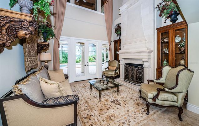 Fireplace, Interior, Living room