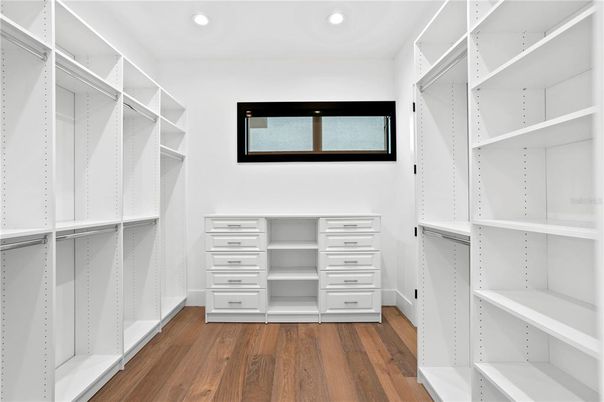 Interior, Recessed Lighting, Walk-in Closets, Wood Texture Flooring